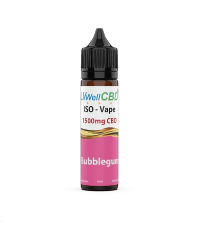 cbd vape oil 1500mg Bubblegum